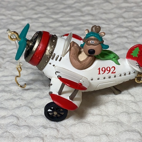 Vintage 1992 “Rodney Takes Flight” Hallmark Collector’s Club Member Ornament Box - Picture 1 of 14
